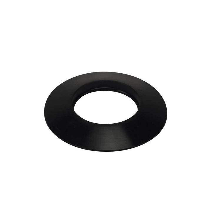 [HSFFPNN1011] Anello silicone 90˚ nero opaco 100 mm Save Pellet