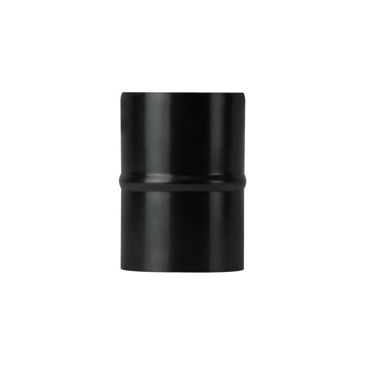 [HSFFPPN1017M] Vitreous enamel fitting M/M 100 mm black matt Save Pellet