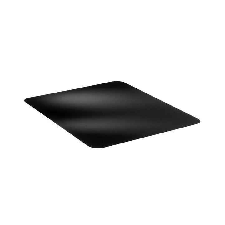 [HSFASP070060] Pedana salvapavimento per stufa 70x60 cm in acciaio verniciato nero opaco Save